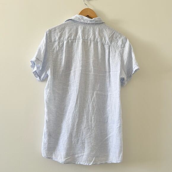 Rodd & Gunn Men's Palm Beach Sports Fit Shirt 100% Linen Light Blue Size Small - Picture 5 of 6